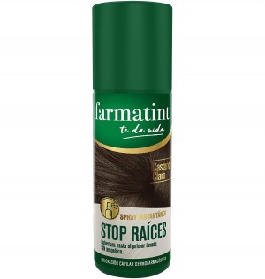 Farmatint Stop Raices (1 Spray 75 Ml Tono Castaño Claro)