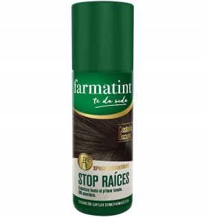 Farmatint Stop Raices (1 Spray 75 Ml Tono Castaño Oscuro)