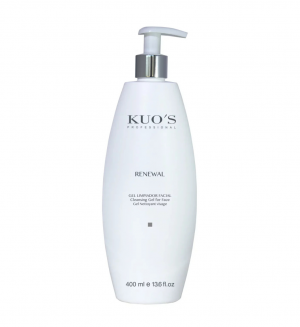 Gel Limpiador Facial Renewal, 400 ml. - Kuo's