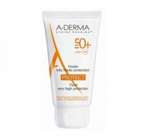 Aderma Protect Fluido Solar SPF50, 40 ml. - A-Derma
