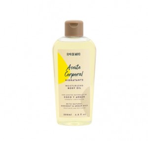 Aceite Hidratante Corporal Coco y Argán, 200 ml. - Flor de Mayo