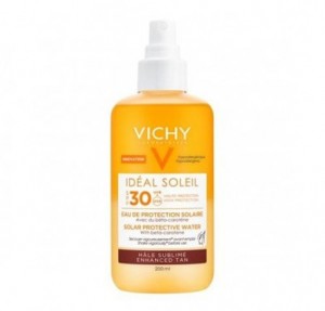 Agua de Protección Solar Luminosidad SPF 30, 200 ml. - Vichy