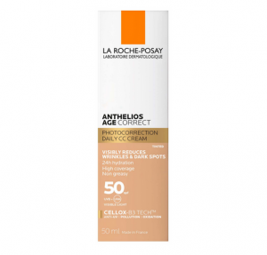 Anthelios Age Correct SPF 50 Con Color, 50 ml. - La Roche Posay