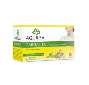 Aquilea Infusión Garganta, 20 Bolsitas. - Aquilea Uriach