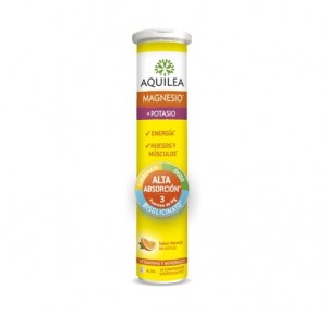 Aquilea Magnesio + Potasio, 28 Comp Efervescentes. - Aquilea Uriach