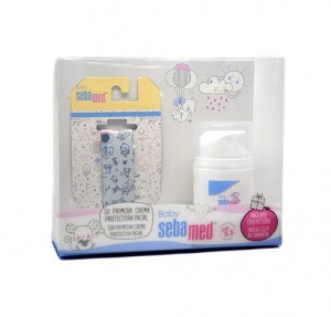 Baby Sebamed Crema Protectora Facial + Regalo de Chupetero, 50 ml. - Sebamed 