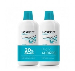 Pack Bexident Encías  Uso Diario Colutorio, 500 ml + 500 ml. - Isdin