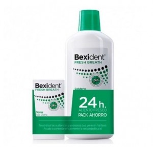 Pack Bexident Freh Breath Colutorio 500 ml + Spray Fresh Breath de Regalo.- Isdin