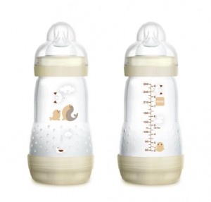 Biberón Easy Start Anti-Colic, Neutro, 1 ud, 260 ml. - MAM