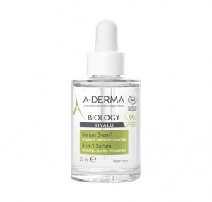 Biology Hyalu Serum 3 en 1, 30 ml. - A-Derma