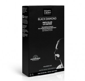 Black Diamond Ionto-Filler Lip Contour, 4 parches + Gel 4 ml. - Martiderm