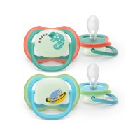 Chupete Ultra Air Nighttime, Niño 6-18 Meses. - Philips Avent