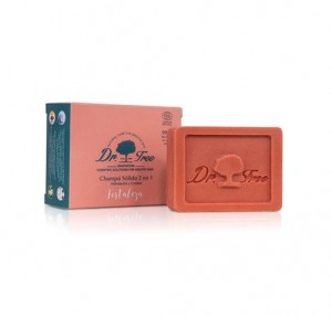 Champú Sólido Fortaleza 2 en 1 Champú + Acondicionador, 75 g. - Dr. Tree