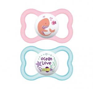 Chupete Air, Niña, 6+ meses, 2 uds. - MAM