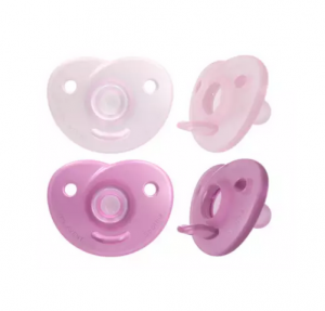 Chupete Soothie Niña, 0-6 Meses x 2 ud. - Philips Avent