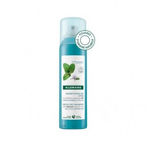 Champú Seco Detox Menta Acuática ,150 ml. - Klorane 