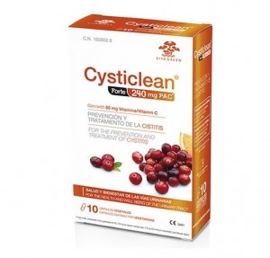 Cysticlean 240 mg PAC Forte 10 cápsulas - Cysticlean