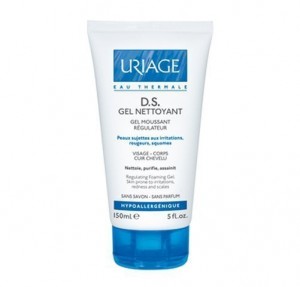 D.S. Gel Espumoso Regulador, 150 ml. - Uriage  