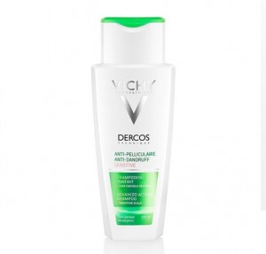 Dercos Champú Anti-Caspa Sensitive Sin Sulfatos, 200 ml. - Vichy