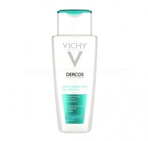 Dercos Champú Sebo Control Cabellos Grasos, 200 ml. - Vichy