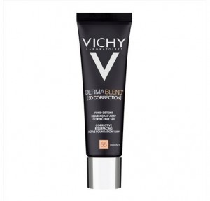 Dermablend Fondo de Maquillaje Fluido Corrector 16H Nº55 Bronze, 30 ml.- Vichy