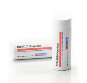 Dermilid Champú Seco, 100 gr. de Polvo Micronizado. - Demilid Farma