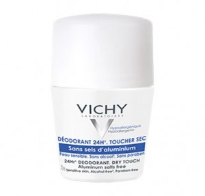 Desodorante 24h Sin Sales De Aluminio. Roll-on, 50 ml. - Vichy