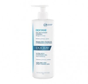 Dexyane Gel Limpiador Sobregraso, 400 ml. - Ducray