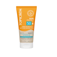 Sun Protect Mousse-Crema Acabado Mate SPF50 50 ml.- Topicrem