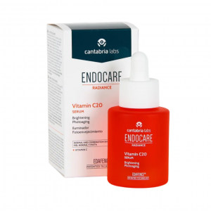 Endocare Radiance Vitamin C20 Serum, 30 ml. -Cantabria Labs