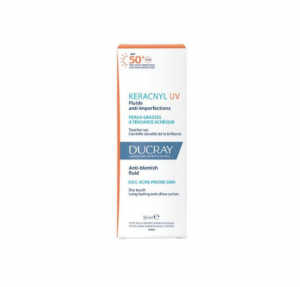 Keracnyl UV SPF50 Fluido Anti-Imperfecciones, 50 ml. - Ducray