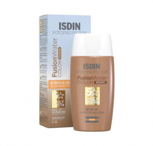 Fotoprotector Fusion Water Color Bronze SPF 50, 50 ml. - Isdin