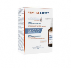 Neoptide Expert Sérum Anticaída, 2x50 ml. - Ducray