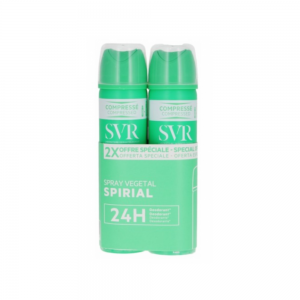 Duo Spirial Desodorante Spray Vegetal, 75 ml + 75 ml. - SVR