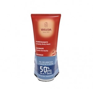 Duplo Gel de Ducha Cremoso a la Granada, 200 ml + 200 ml ( 50 % Dto-2da Unidad). - Weleda