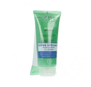 Duplo Spirial Gel Desodarante,  2 X 200 ml. - SVR