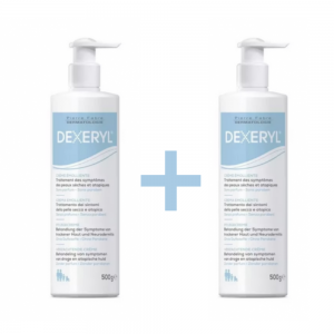 Duplo: Dexeryl Crema Protección Cutánea, 500 ml. + 500 ml. - Dexeryl