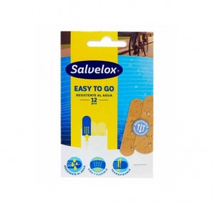 Salvelox Easy To Go Resistente al Agua, 12 ud. - Orkla