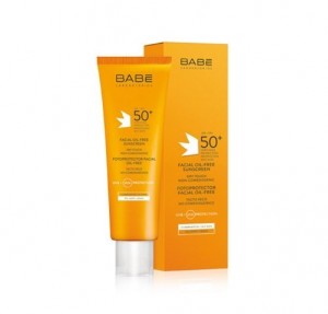Fotoprotector Facial Oil-Free SPF 50+ Tacto Seco, 50 ml. - BABE