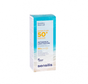 Fotoprotector Water Fluid 50+ Color, 40 ml. - Sensilis