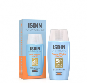 Fotoprotector Fusion Water Magic SPF 50, 50 ml. - Isdin