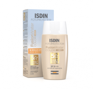 Fotoprotector Fusion Water Color Light SPF 50, 50 ml. - Isdin
