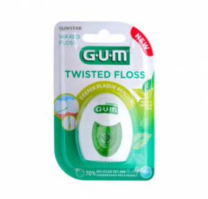 G.U.M Twisted Floss Hilo Dental, 1 ud. - Sunstar