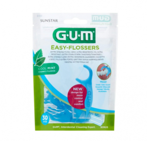 G.U.M Easy-Flossers, 30 Piezas. - Sunstar