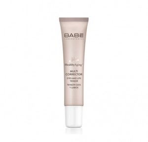 Healthy Aging+ Multi Corrector Tensor de Ojos y Labios, 15 ml. - BABE 