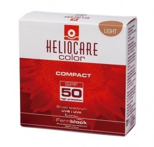 Heliocare Compacto Coloreado Light SPF 50, 10 g. - Cantabria Labs