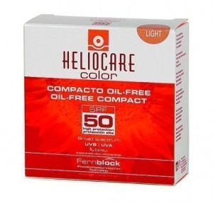 Heliocare Compacto Oil-Free Light SPF 50, 10 g. - Cantabria Labs