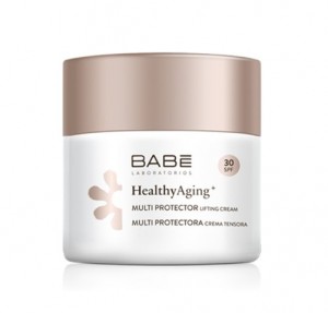 Healthy Aging+ Crema Lifting Multi Protectora SPF30, 50 ml. - BABE