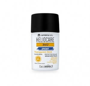 Heliocare 360 Sport Transparent Stick SPF 50+, 25 gr. - Cantabria Labs