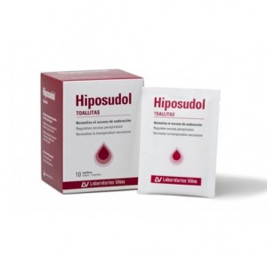 Hiposudol Toallitas, 10 Sobres - Viñas